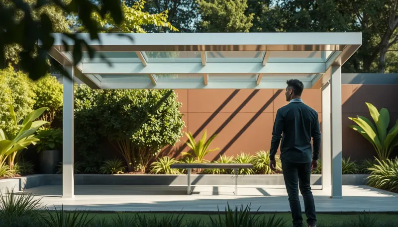 Abri en aluminium : une solution contemporaine sans entretien